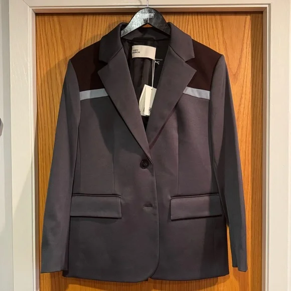 NWT Tory Burch Colorblock Blazer - Picture 5 of 5